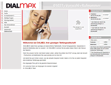 Tablet Screenshot of dialmex.de